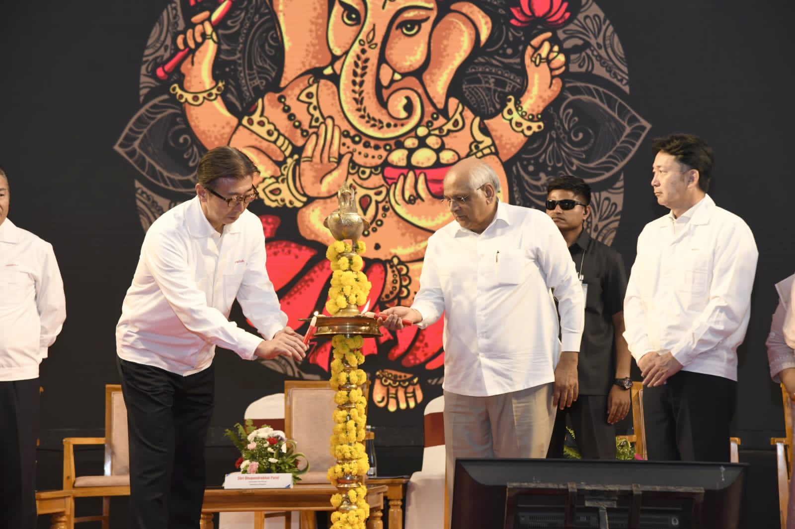 *હોન્ડા મોટરસાઈકલ એન્ડ સ્કુટર્સના ૫૦ કરોડ મોટરસાઇકલના ઉત્પાદનની માઈલસ્ટોન ઉજવણીમાં સહભાગી થતા રાજ્યના મુખ્યમંત્રી*