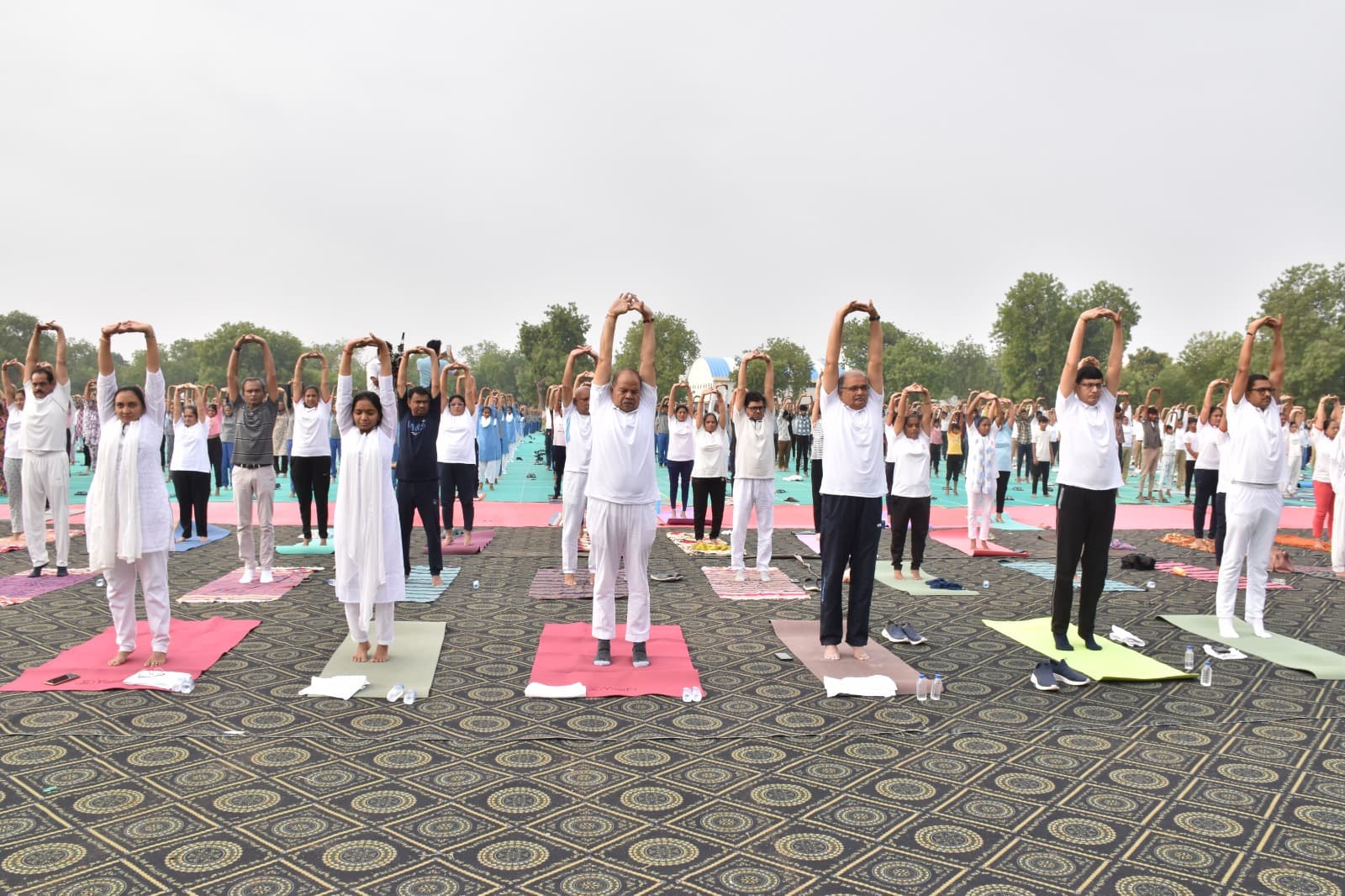 *પાટણમાં નોર્થ ગુજરાત એજ્યુકેશન સોસાયટી, કોલેજ ગ્રાઉન્ડ ખાતે આંતરરાષ્ટ્રીય યોગ દિવસની ઉજવણી થઈ*