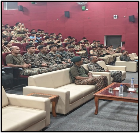 *આર્મી રિક્રુટમેન્ટ દ્વારા NCC કેડેટ્સને ભારતીય સેનામાં જોડાવા માટે વાર્તાલાપનું કરાયું આયોજન*