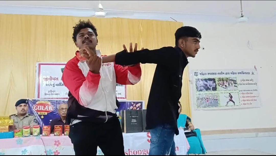 *જામનગરમાં પોલીસ સુરક્ષા સેતુ સોસાયટી અને જીનિયસ ક્લબના સંયુક્ત ઉપક્રમે મહિલા સ્વરક્ષણ તાલીમનું આયોજન કરાયું*