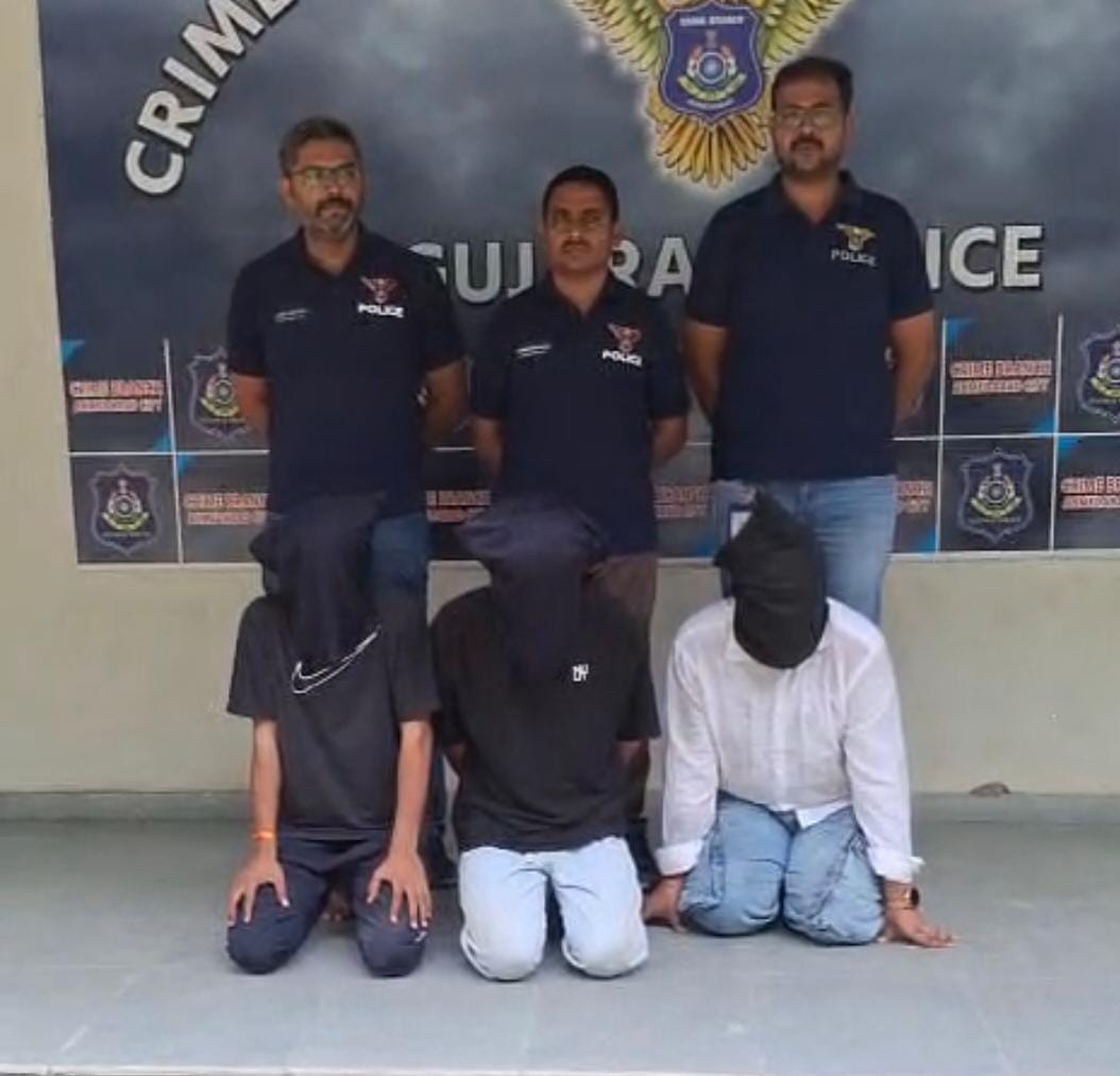 *નિવૃત મેજરના પુત્રનું અપહરણ કરનાર આરોપીઓને ઝડપી પાડતી અમદાવાદ ક્રાઈમ બ્રાંચ*