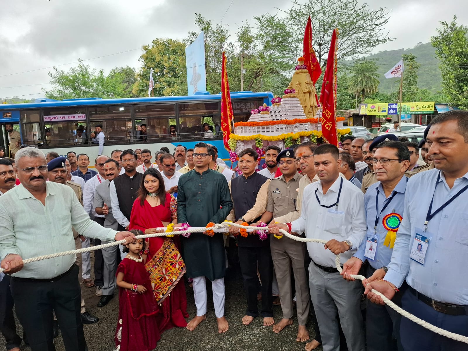 અંબાજી ખાતે જિલ્લા કલેકટરના હસ્તે ભાદરવી મહામેળો ૨૦૨૫નો આરંભ