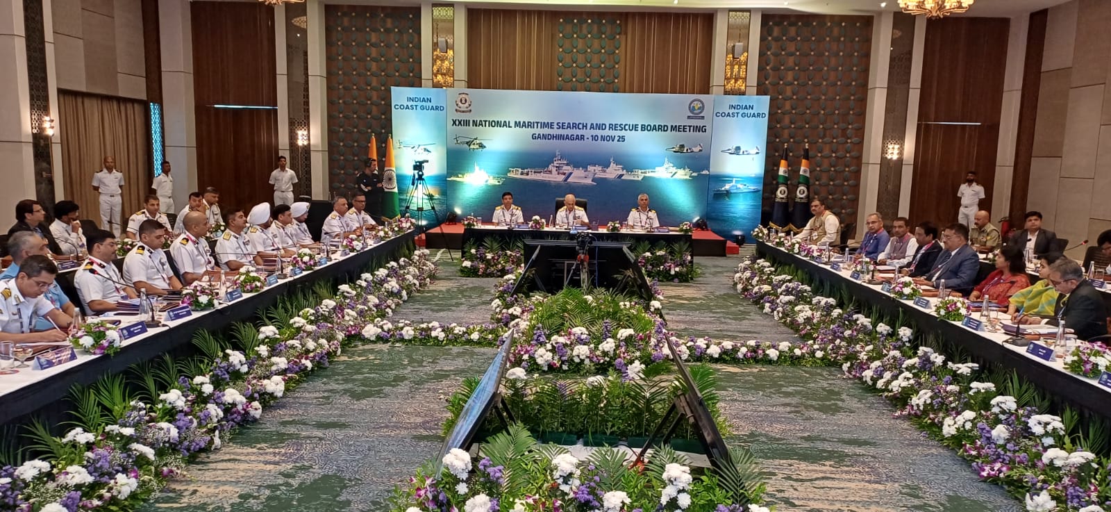 *ગાંધીનગર ખાતે 23મી નેશનલ મેરિટાઇમ સર્ચ અને રેસ્ક્યુ બોર્ડની બેઠક મળી*