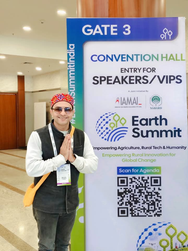 *📍ભરૂચના નીતિન ટેલર ગાંધીનગરના ‘અર્થ સમિટ’માં પેનલિસ્ટ તરીકે ચમક્યા*