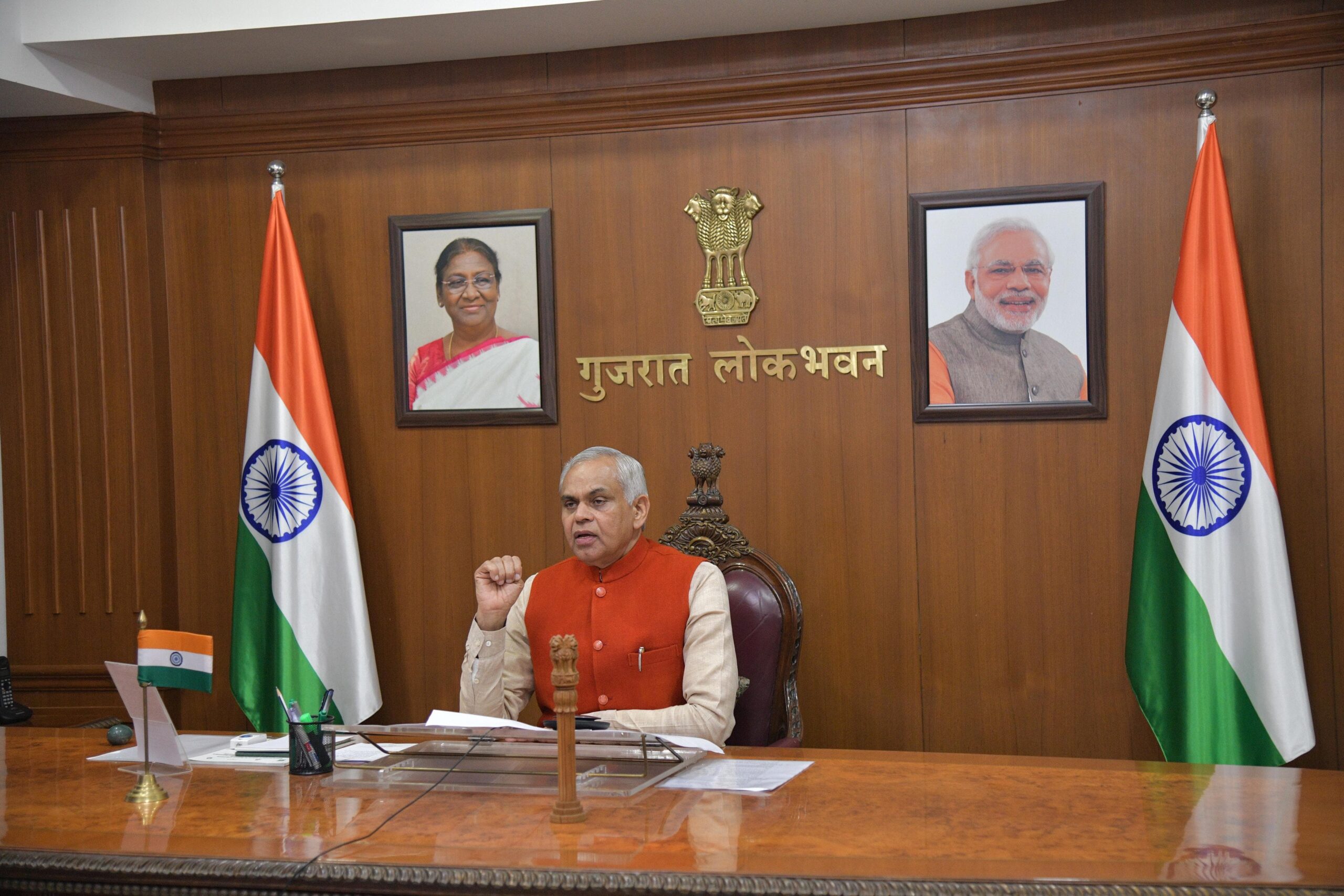 *રાજ્યપાલ દ્વારા પંદરમી ગુજરાત વિધાનસભાના આઠમા સત્રનુ કરાયું આહવાન*