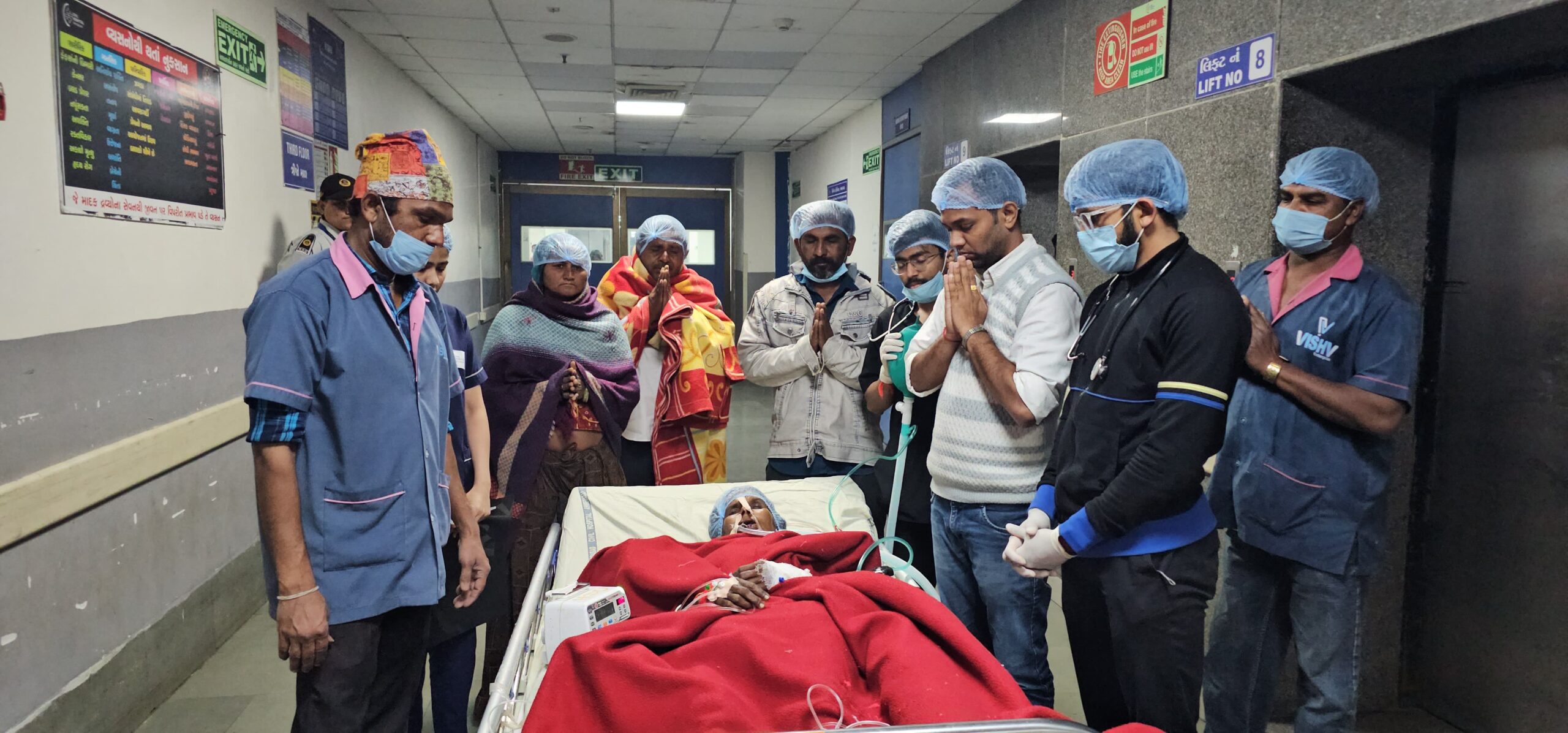 *અમદાવાદ સિવિલ હોસ્પિટલમાં થયું ૨૨૬મું અંગદાન, બ્રેઈનડેડ મહિલાના અંગોથી 3 વ્યક્તિઓને મળશે નવજીવન*