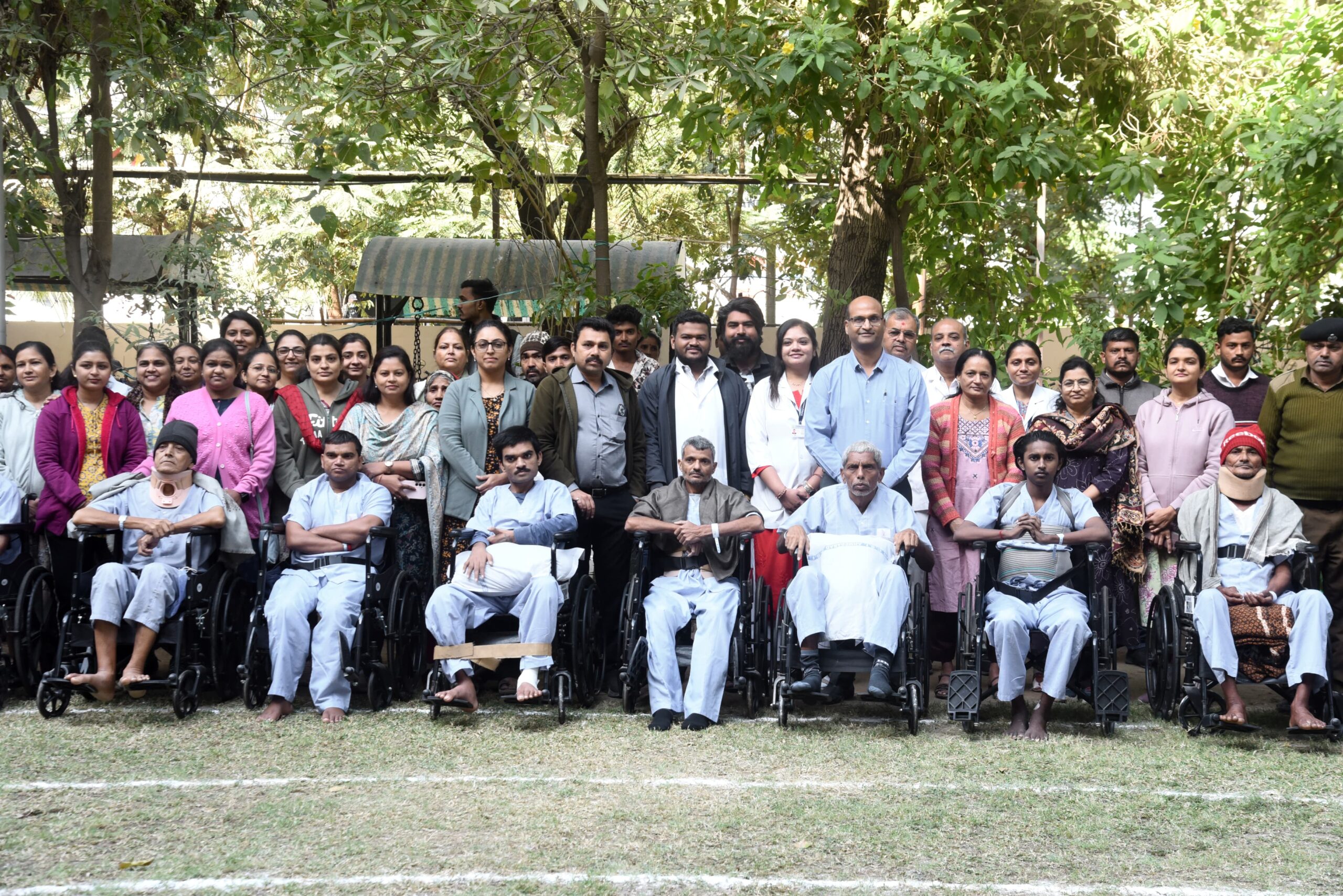 *77મા પ્રજાસત્તાક દિવસ નિમિત્તે દર્દીઓ માટે રમત-ગમત મહોત્સવનું કરાયું આયોજન*