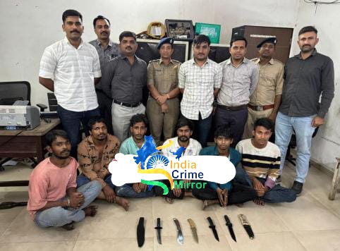 *📍ગોડાદરા પોલીસે આયોજિત હુમલાને નિષ્ફળ બનાવી 6 આરોપીઓને ઝડપી પાડ્યા*