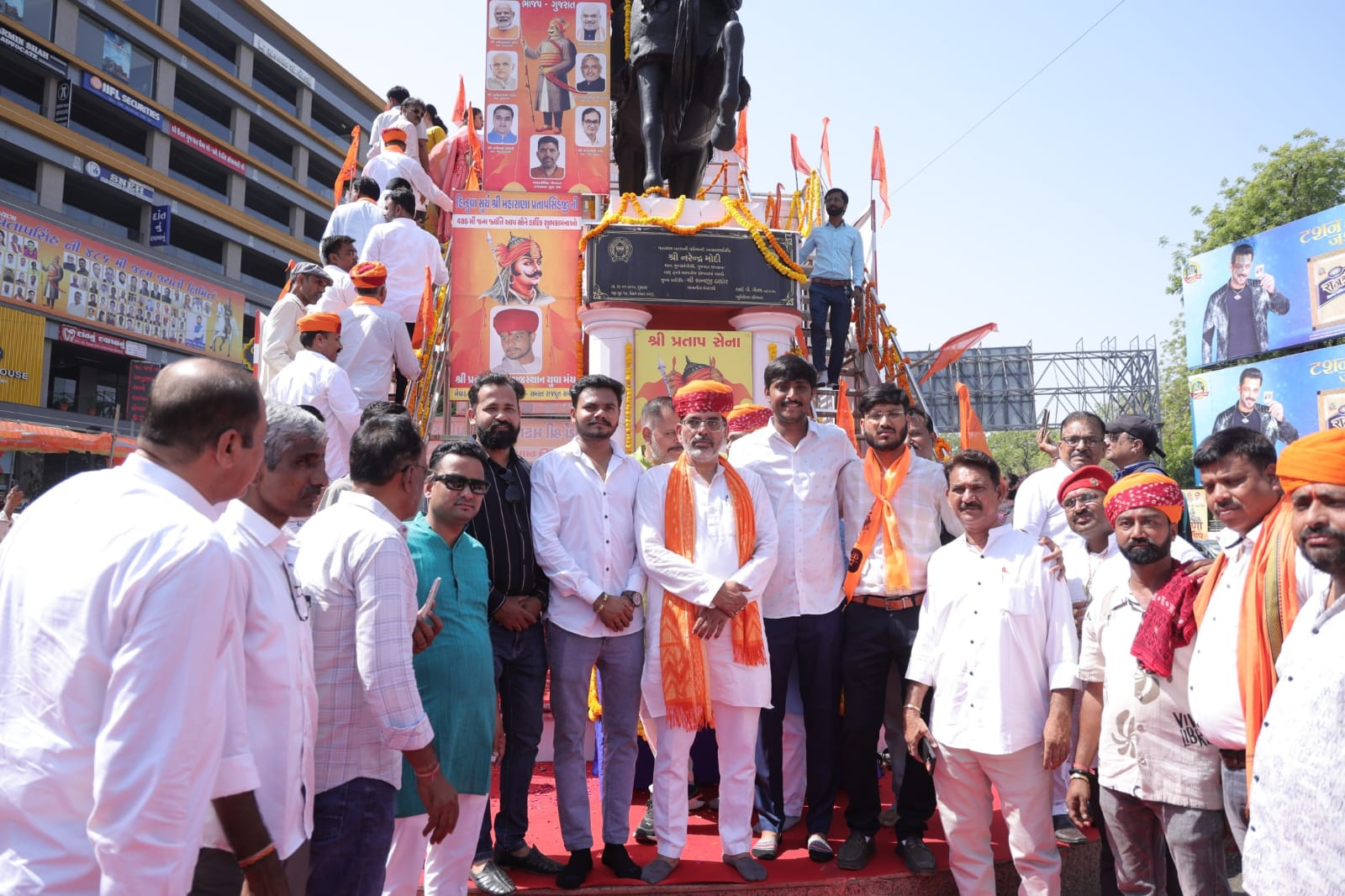 *મહાન યોદ્ધા મહારાણા પ્રતાપસિંહની 486મી જન્મજયંતિની અમદાવાદમાં ભવ્ય ઉજવણી કરાઈ*