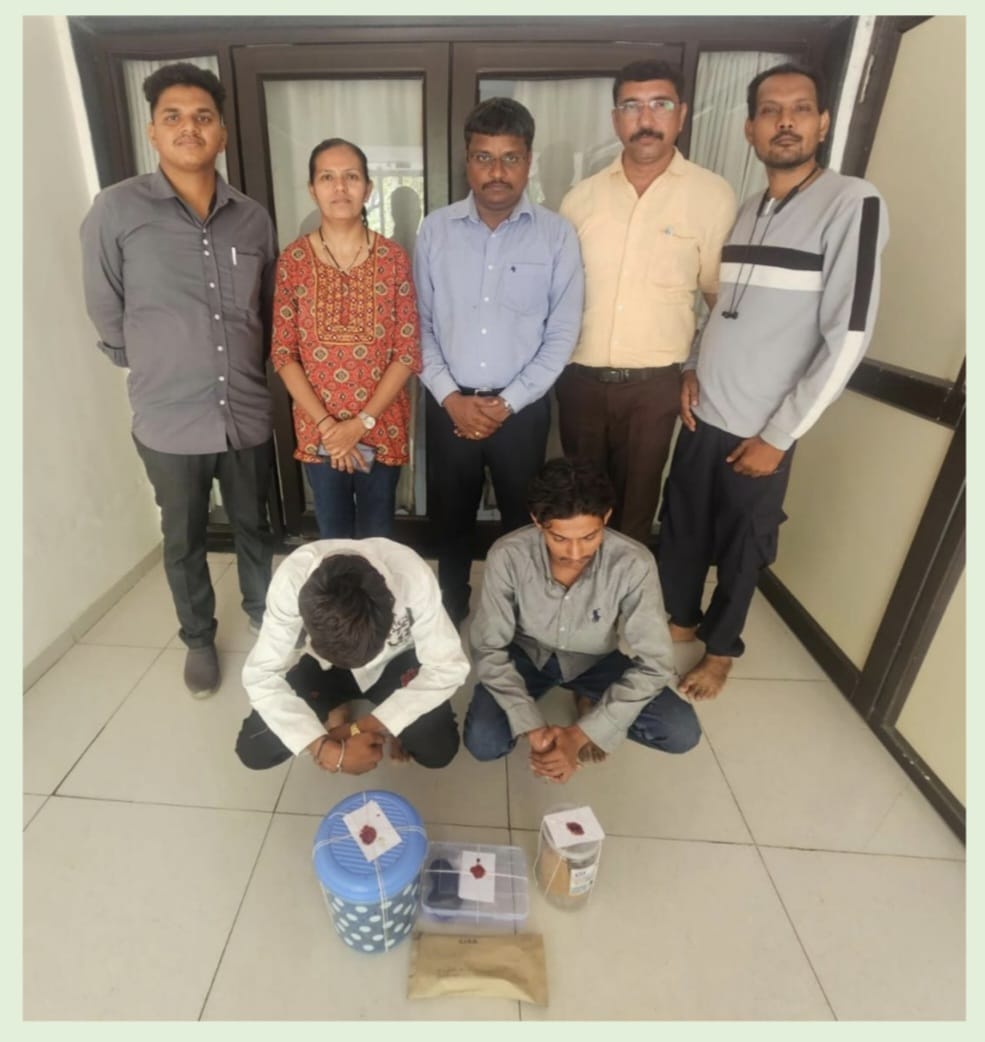 *ગાંજા અને ચરસ સાથે 2 લોકોની ધરપકડ કરતી એન્ટી નાર્કોટિક્સ ટાસ્ક ફોર્સ, સીઆઇડી ક્રાઈમ વડોદરા*