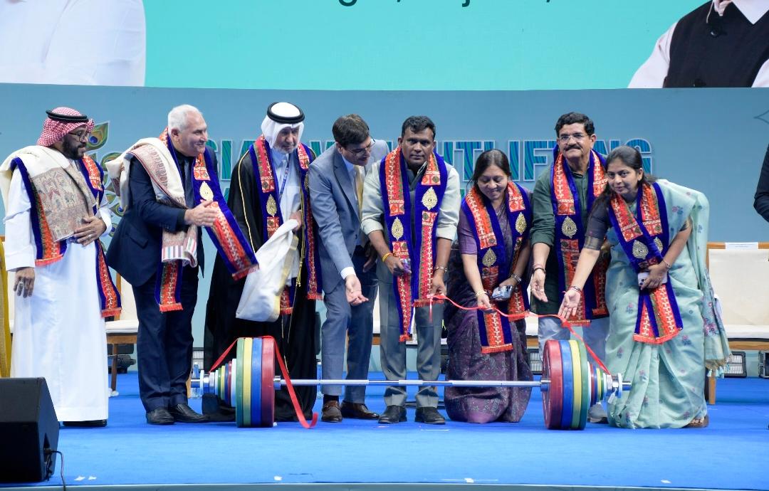 *ગાંધીનગરમાં એશિયન વેઇટલિફ્ટિંગ ચેમ્પિયનશિપ-૨૦૨૬નો ભવ્ય પ્રારંભ*